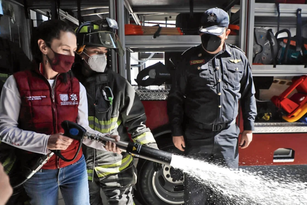 Inaugura GCDMX Primera Estación De Bomberos En Iztacalco - Megalópolis